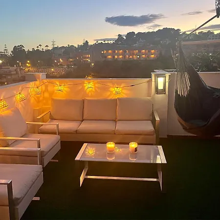 Penthouse Paradise - Jacuzzi & Sea Views! 马尔韦利亚